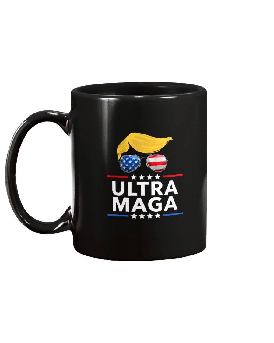 Ultra MAGA Trump Hair Coffee Mug Ultra MAGA Trump Hair Coffee Mug