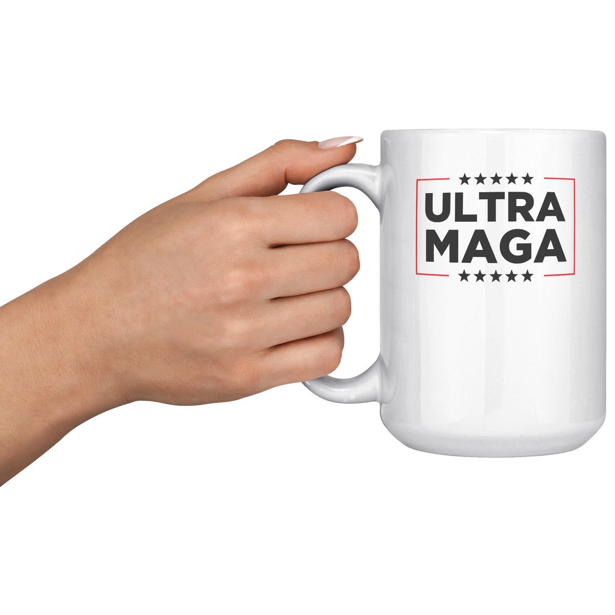 ultra maga white 15oz coffee mug ultra maga white 15oz coffee mug