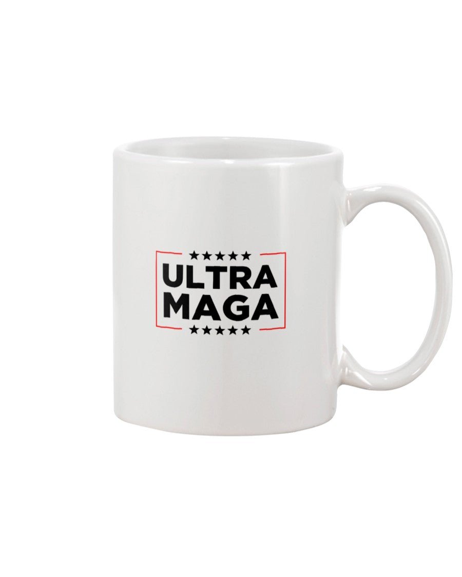 Ultra MAGA White Coffee Mug Trump 2024 Ultra MAGA White Coffee Mug Trump 2024