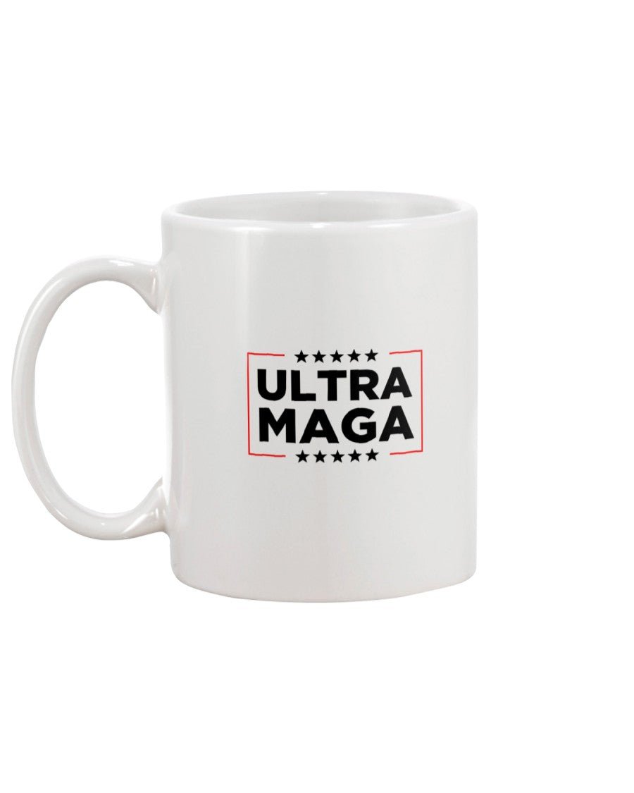 Ultra MAGA White Coffee Mug Trump 2024 Ultra MAGA White Coffee Mug Trump 2024