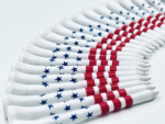 USA Golf Tees – 2-3/4 Inch Tees – American Flag Design