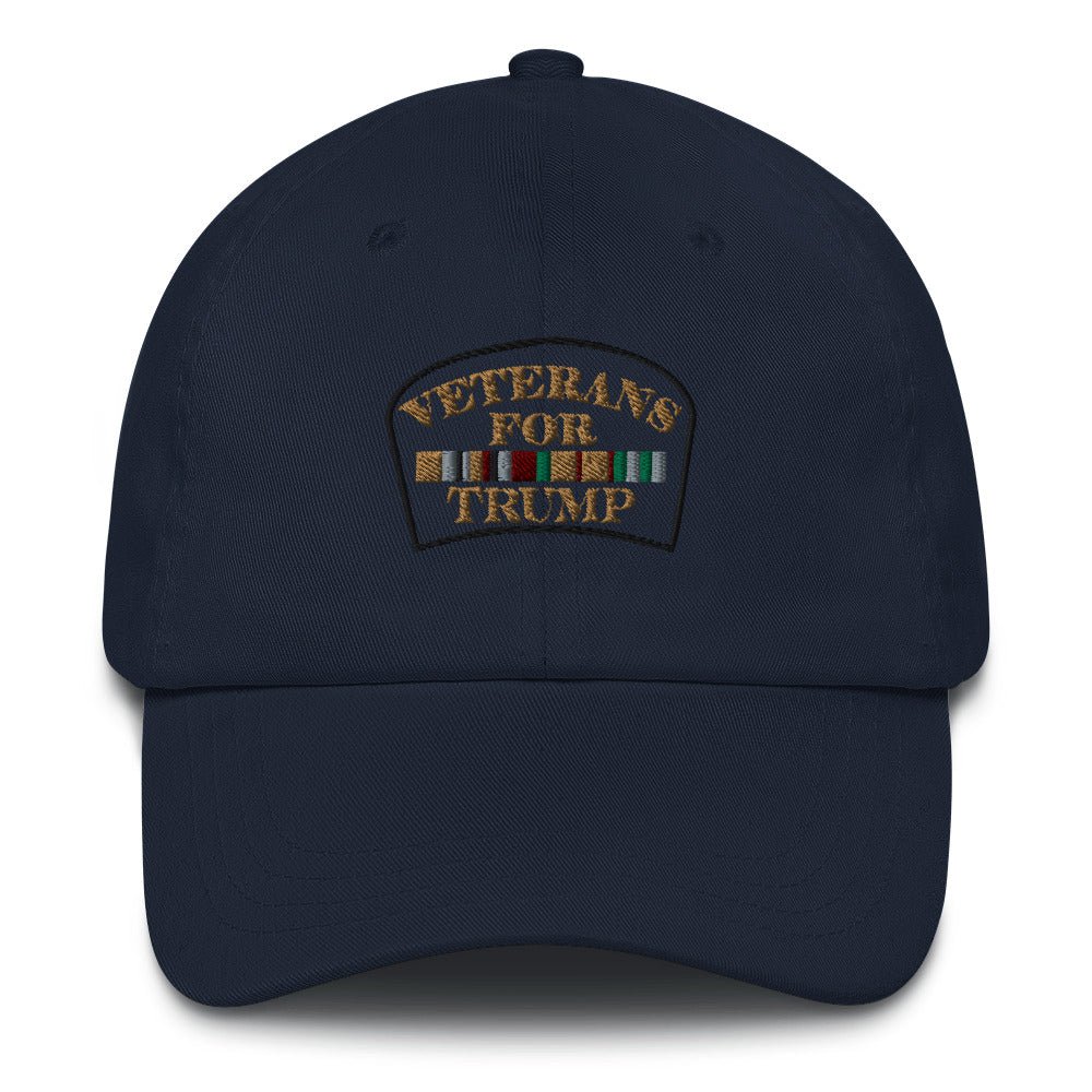 Veterans for Donald Trump Soft Dad hat Veterans for Donald Trump Soft Dad hat