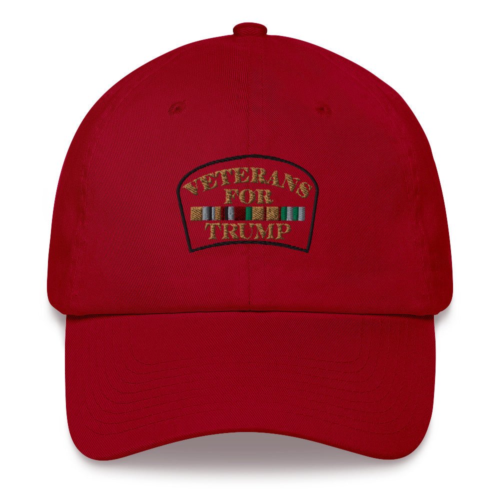 Veterans for Donald Trump Soft Dad hat Veterans for Donald Trump Soft Dad hat