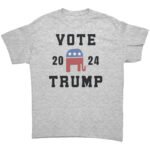 Vote Trump 2024 GOP Elephant Republican Party T-Shirt