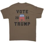 Vote Trump 2024 GOP Elephant Republican Party T-Shirt