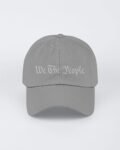 We the People Embroidered Unstructured Cap