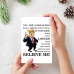 You are a Great Dad Donald Trump Fathers Day Card